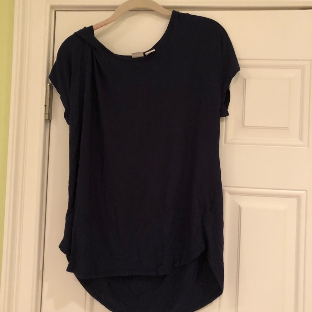 Navy Blue Lucy and Laurel t-shirt
